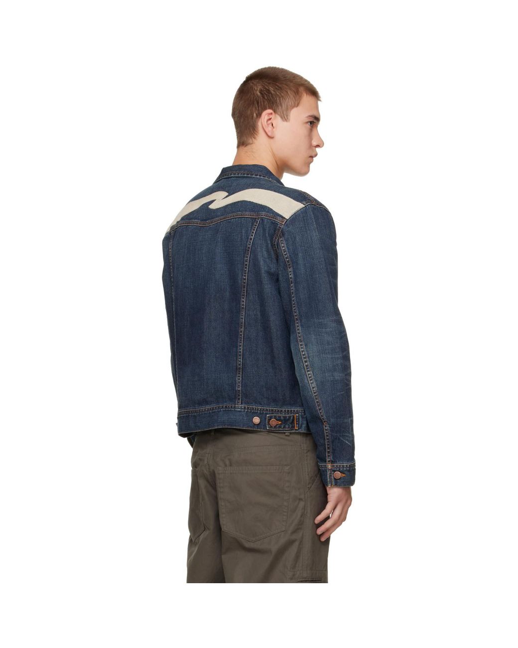 Nudie Jeans Blue Conny Denim Jacket for men