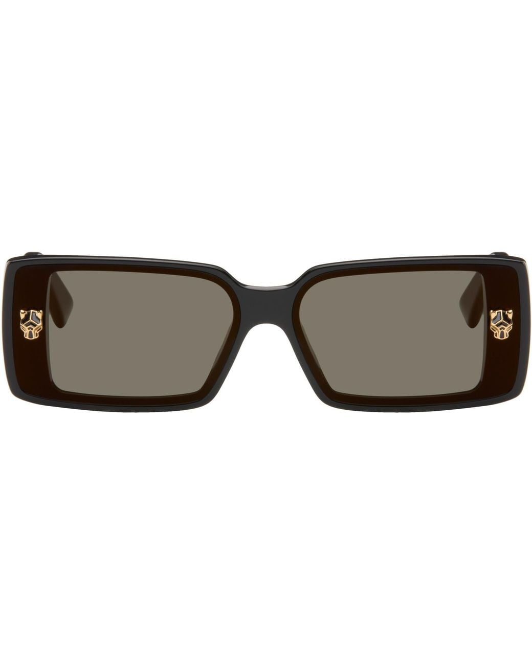 Cartier Brown 'Panthère De Sunglasses