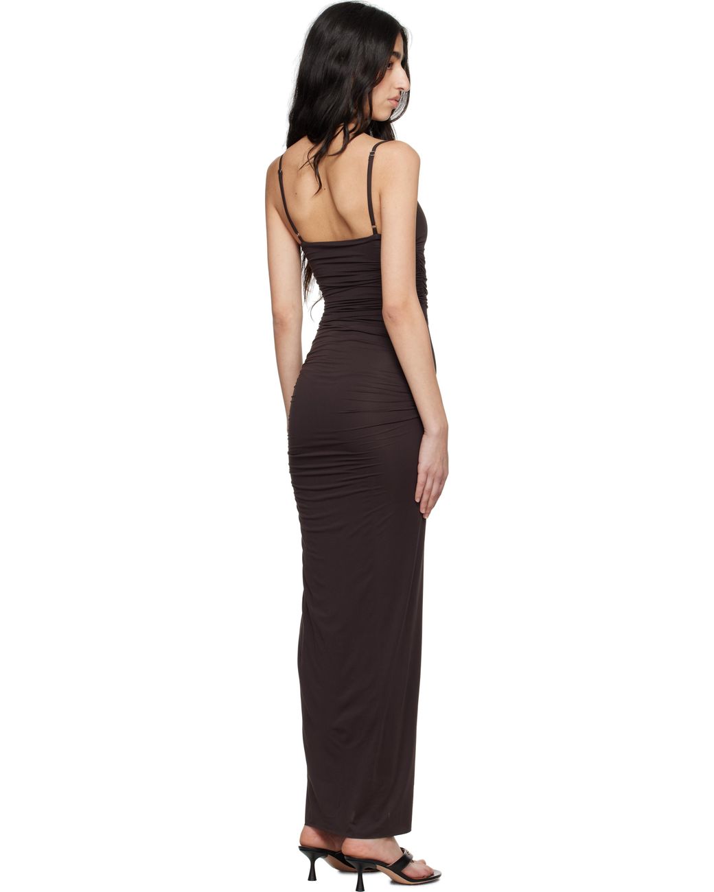 【関税込み】BEC + BRIDGE ブラウン Nara ラッフル マキシドレス Bec & Bridge Nara Ruffle Maxi Dress in Black | Lyst