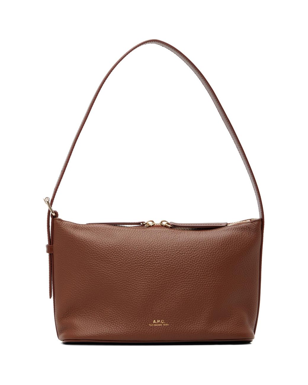 A.P.C. Brown Vera Shoulder Bag