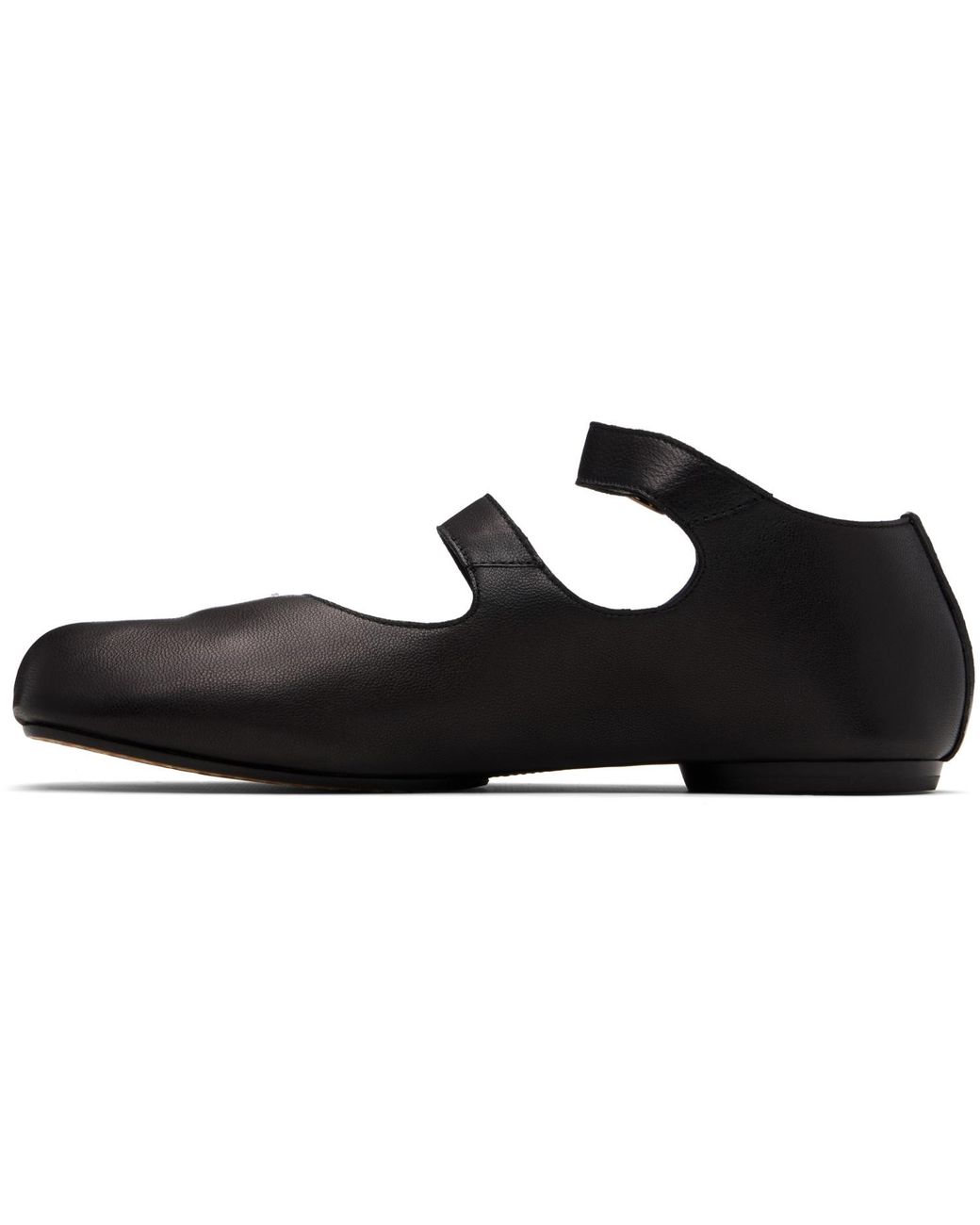 Maison Margiela Black Tabi Ballerina Flats