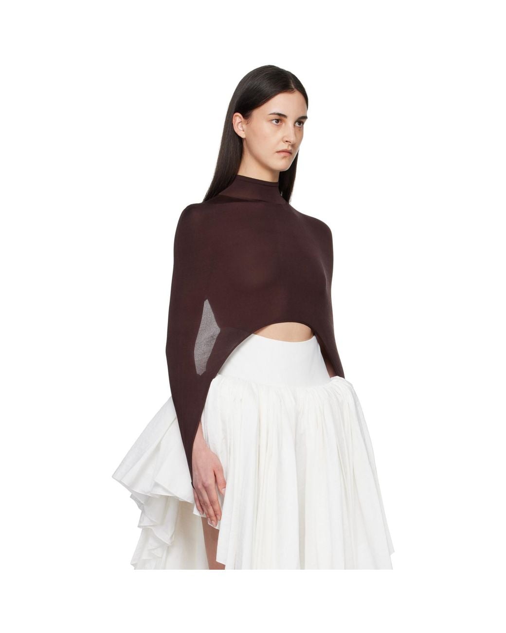 Alaïa Red Second-Skin Tension Top