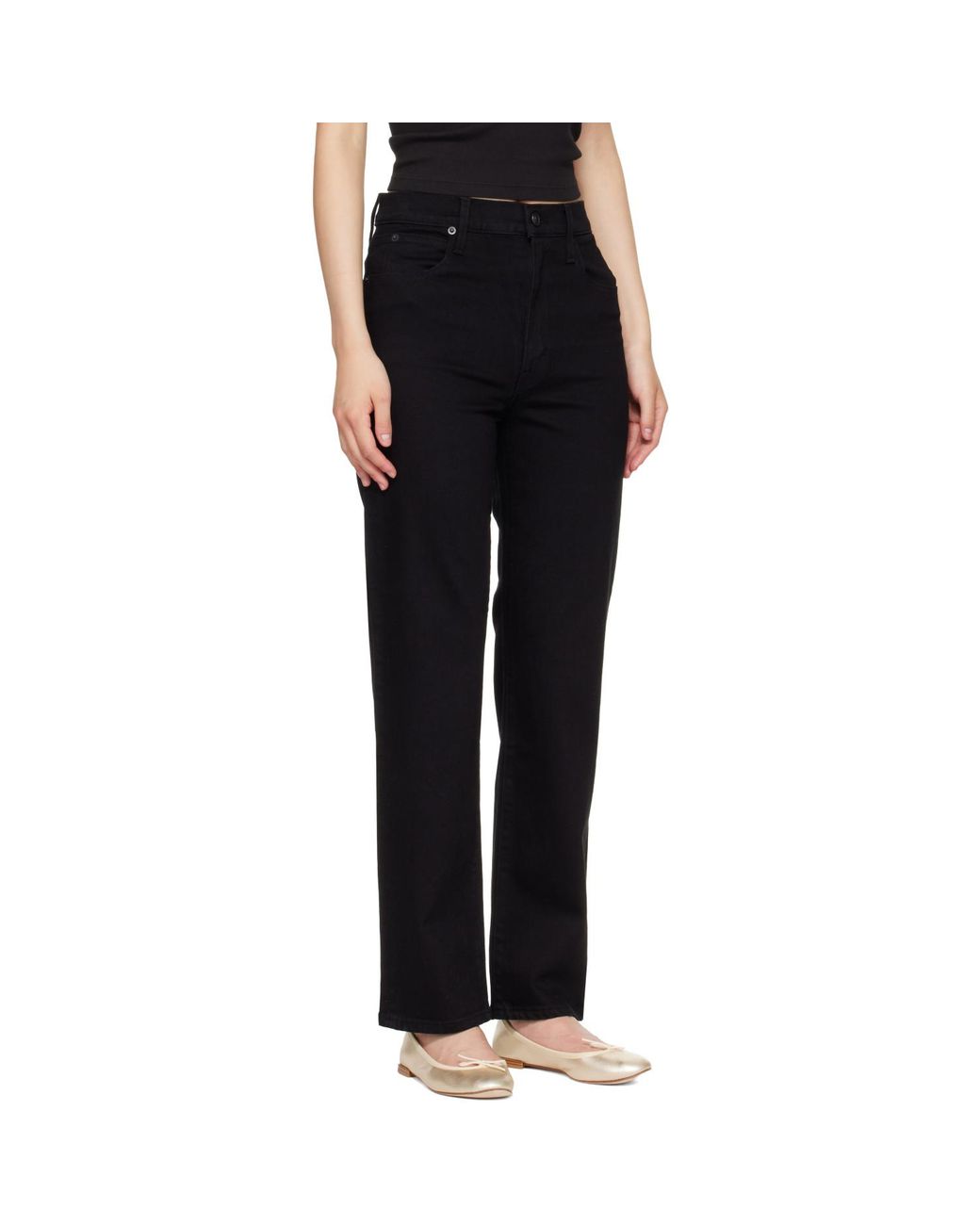 SLVRLAKE Denim Black London Jeans