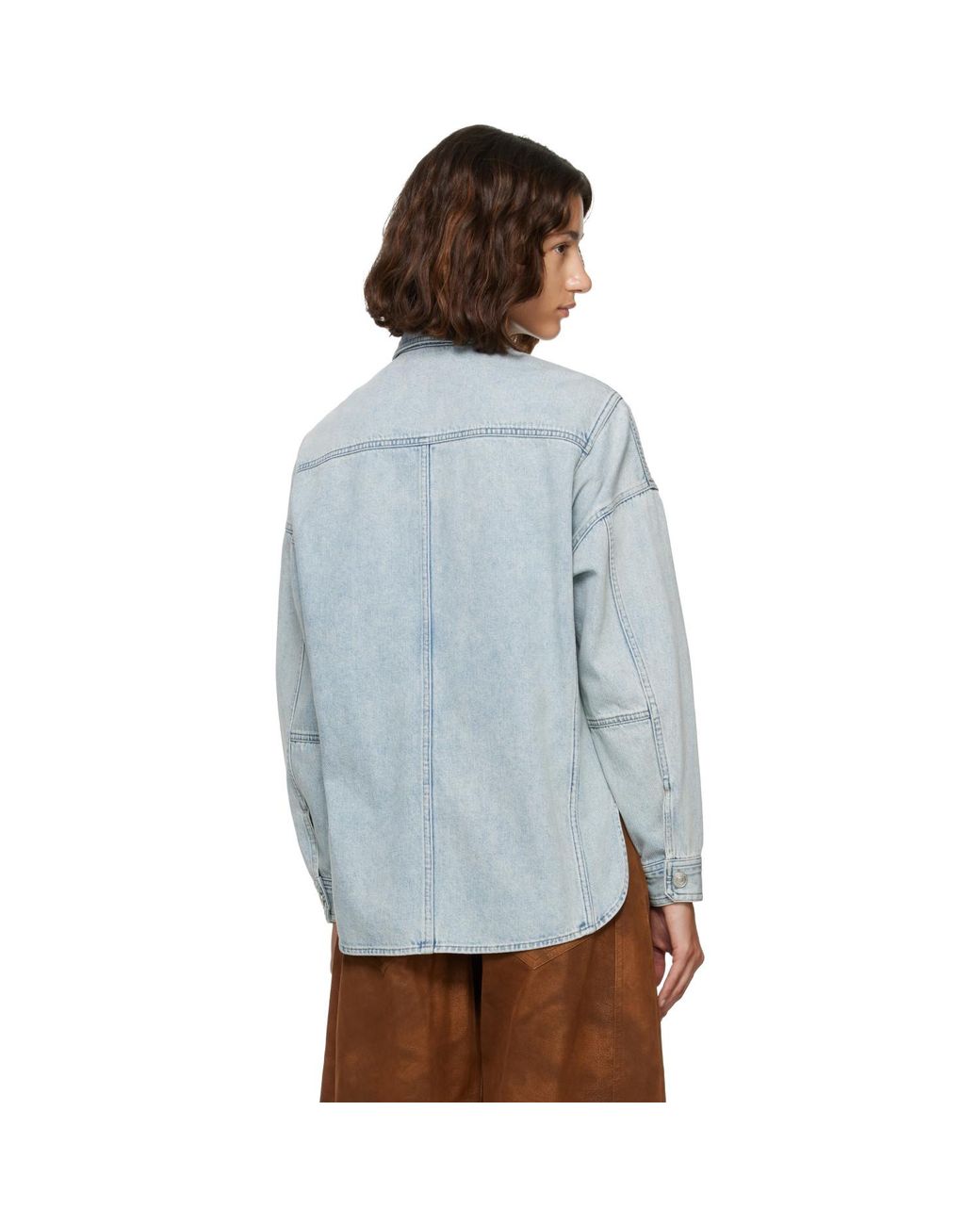 Isabel Marant Blue Imana Denim Jacket