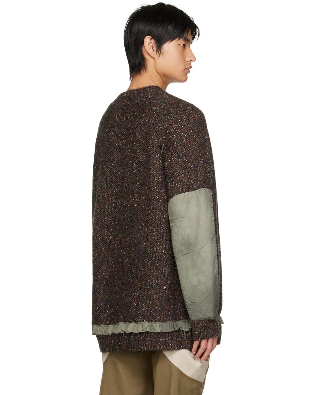 Pull beevoua gris A.A.Spectrum光谱 pour homme en coloris Black