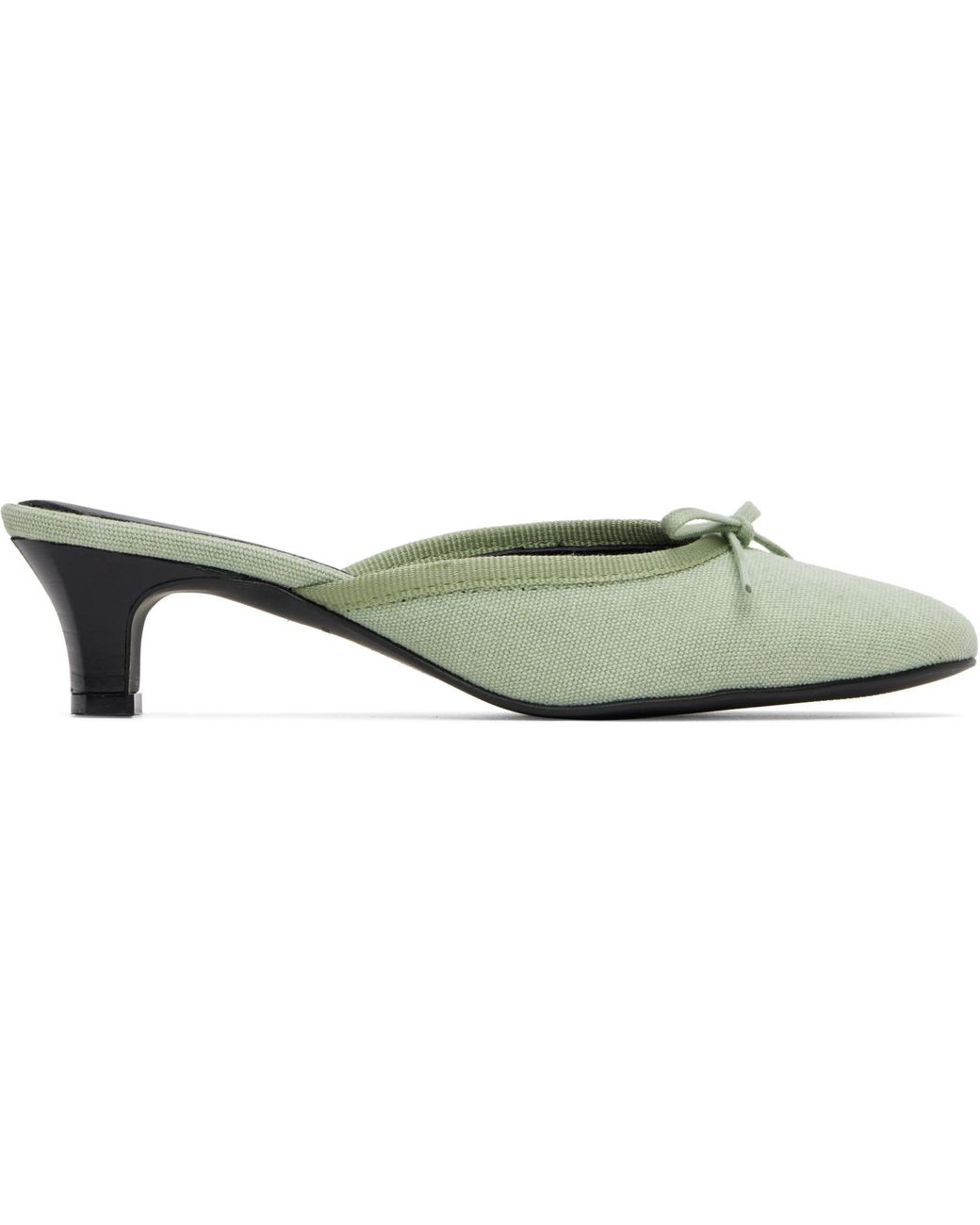 Paloma Wool Black Petra Mule Heels