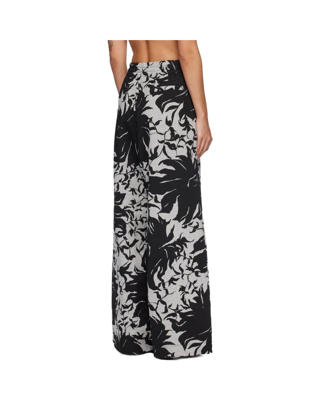 Dries Van Noten Black Loose Sweatpants