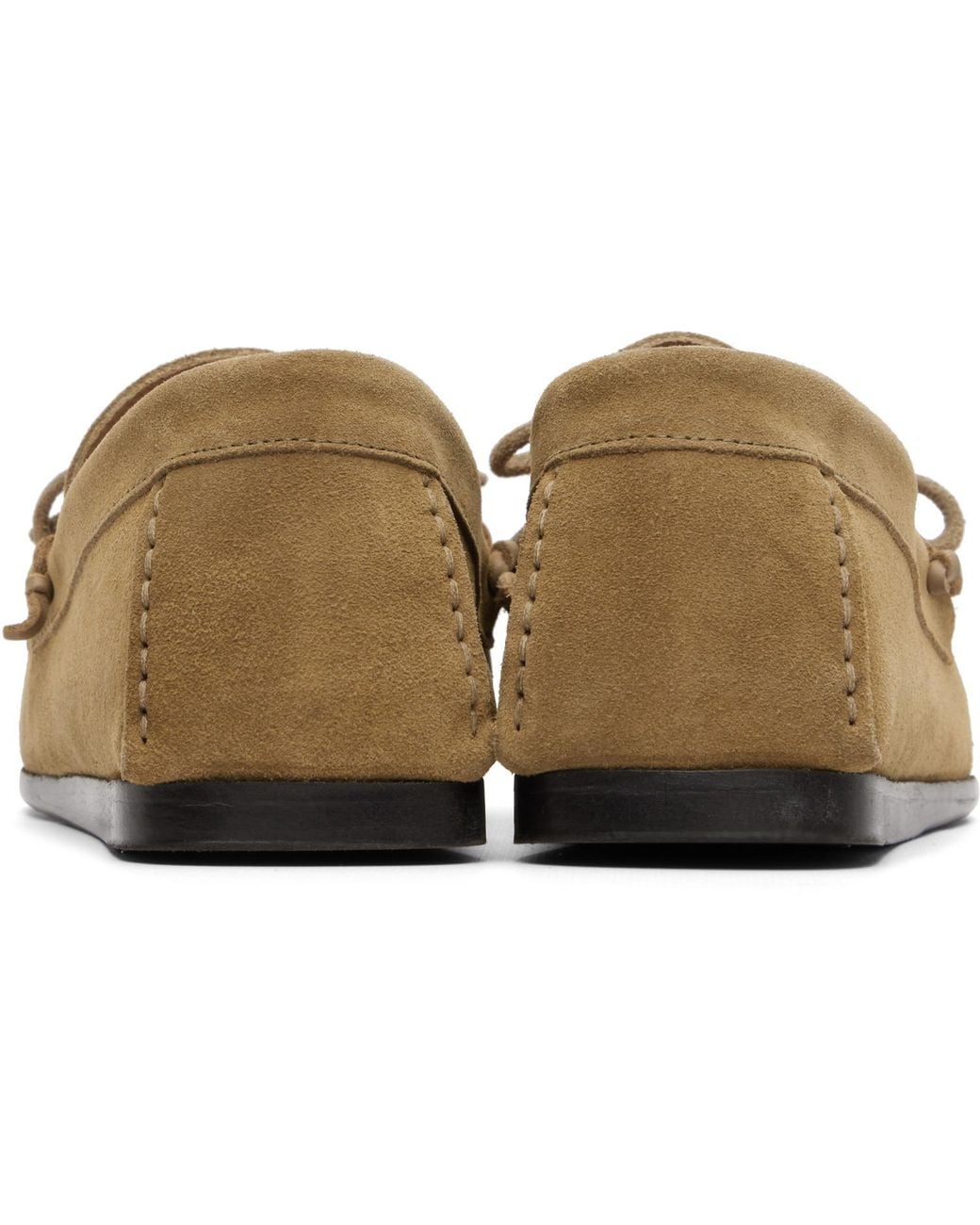 Isabel Marant Black Tan Fitzo Loafers for men