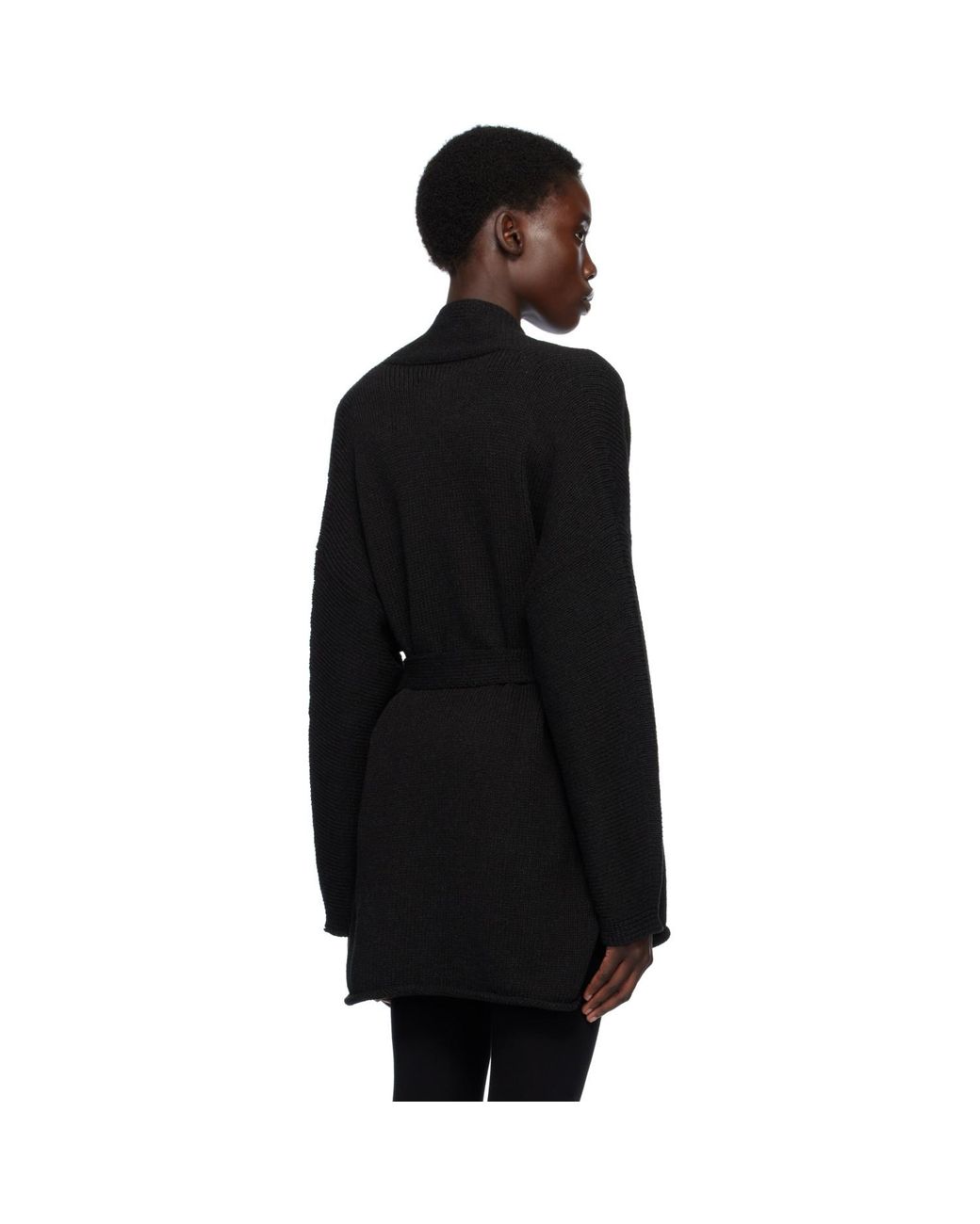 Lauren Manoogian Black Coto Cardigan