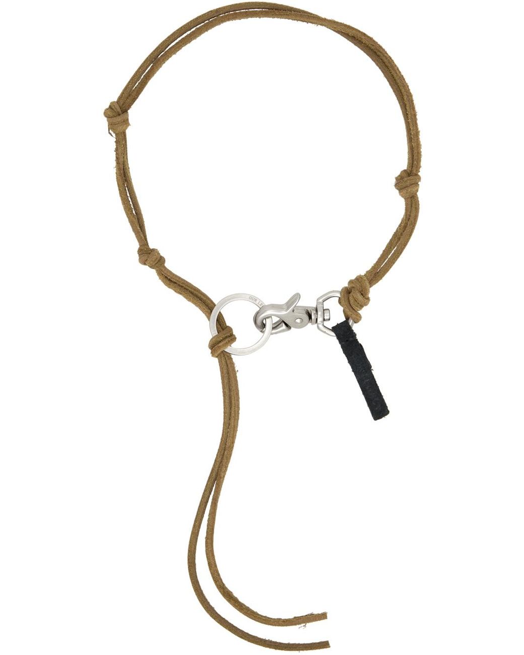 Our Legacy Ladon Necklace in Black for Men | Lyst Canada