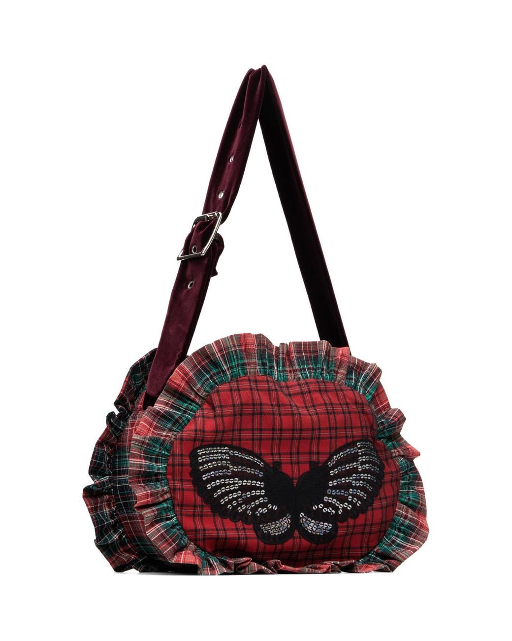 Chopova Lowena Red Swoon Bag