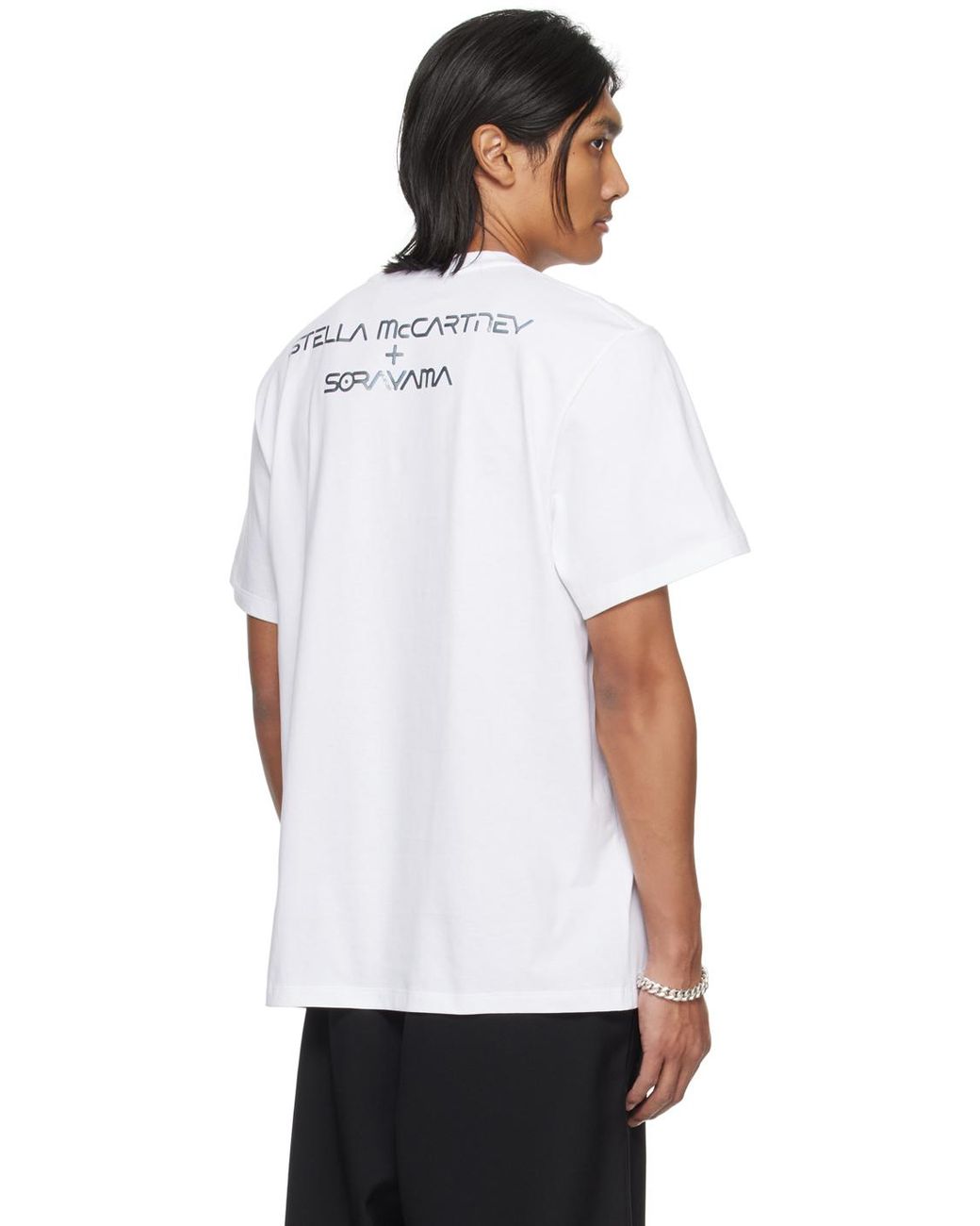 【関税込み】Stella McCartney ホワイト Sexy Robot 長袖Tシャツ Stella McCartneyのホワイト Sexy Robot 長袖Tシャツがセール中