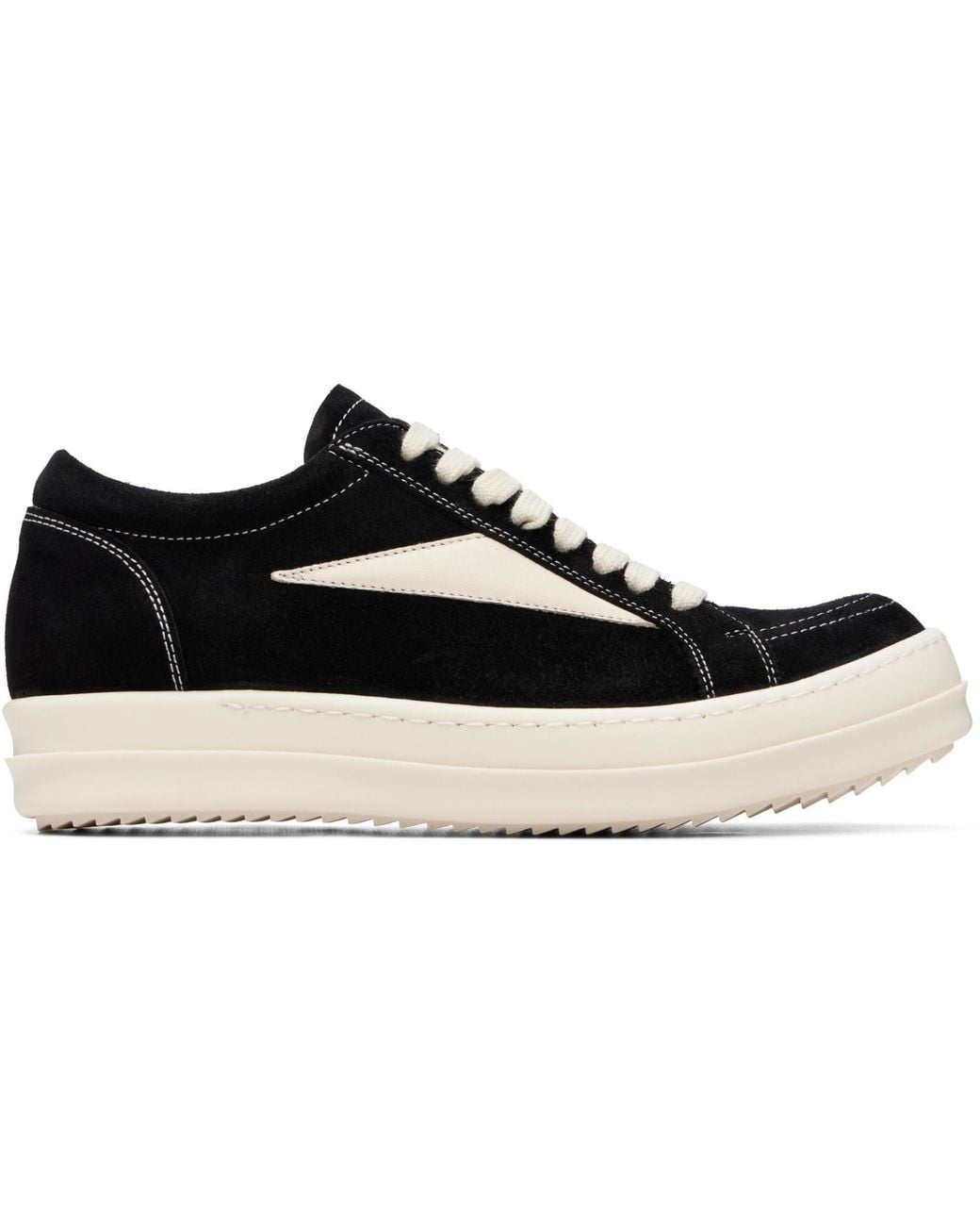 Rick Owens Black Tower Vintage Sneaks Sneakers