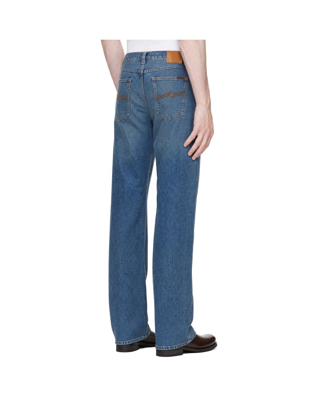 Nudie Jeans Blue Steady Eddie Ii Jeans for men