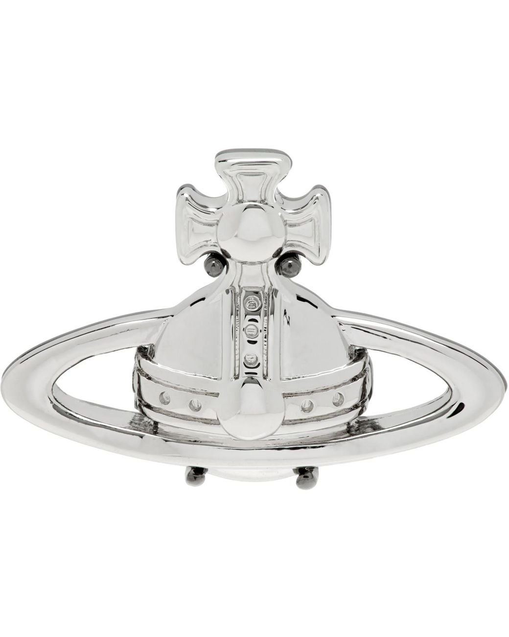 Vivienne Westwood Metallic Suzon Single Earring for men