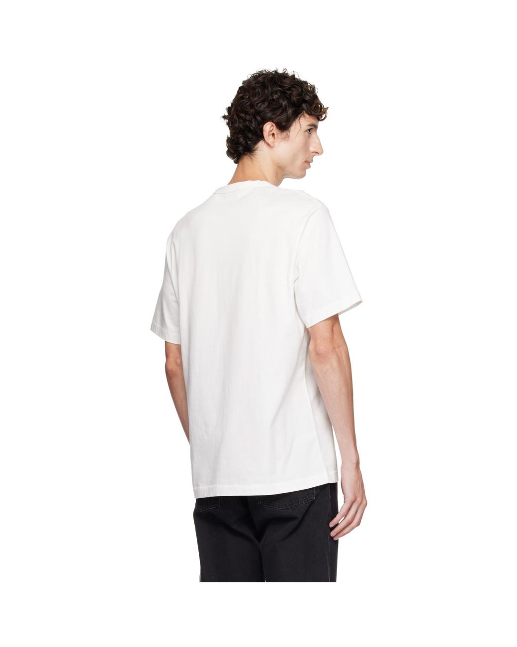 KENZO White Off- Sounds' Embroidered T-Shirt for men