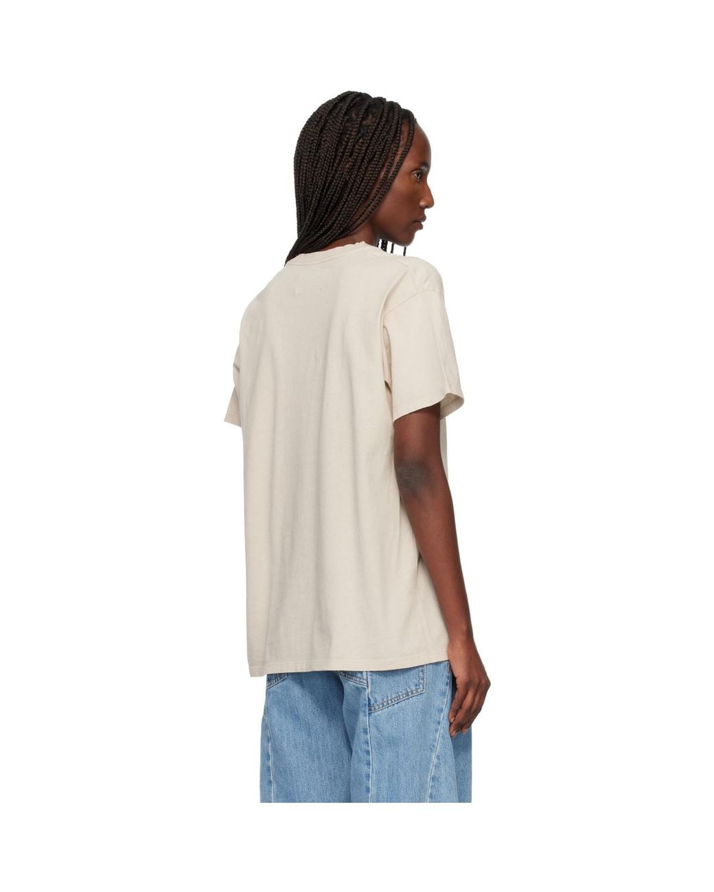 Maison Margiela Multicolor Numerical Cotton T-Shirt
