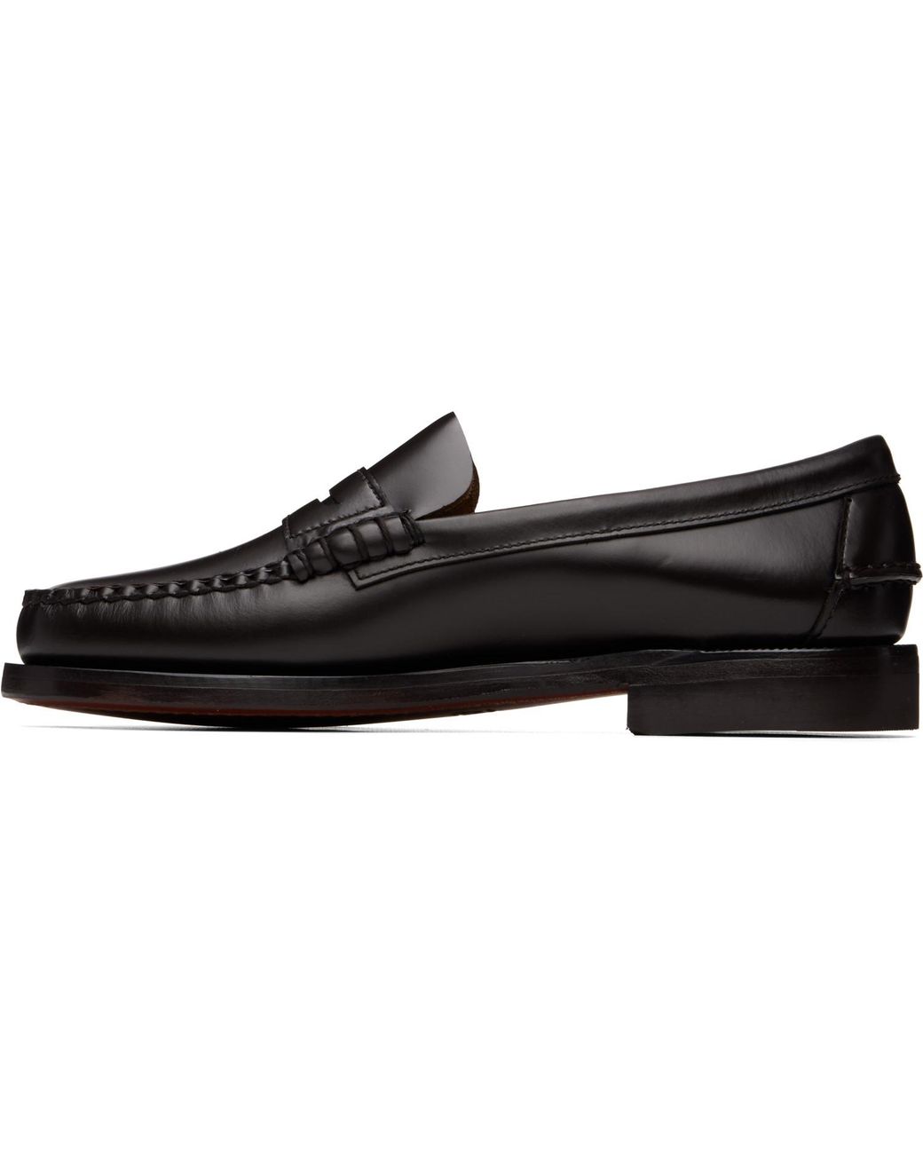 Sebago Black Classic Dan Loafers for men