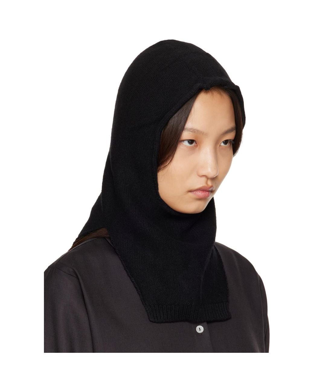 Baserange Black Anorak Hood