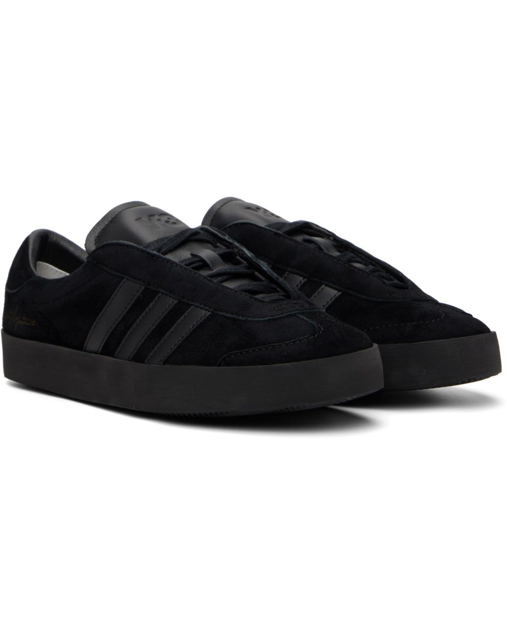 Y-3 Black Gazelle Sneakers for men