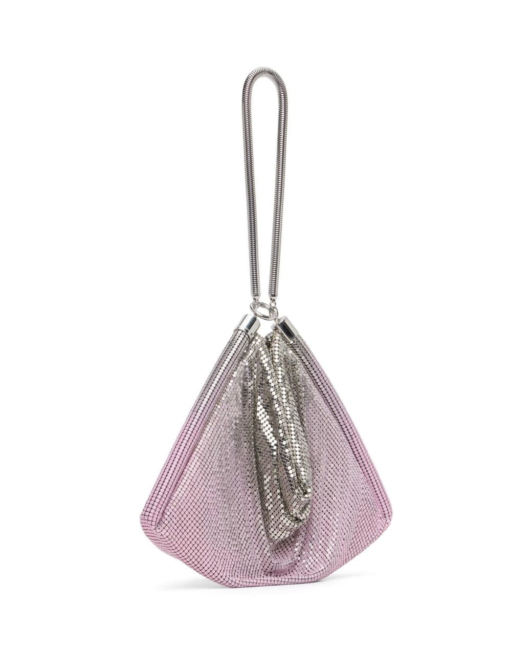 Rabanne Purple Chainmail Pocket Bag