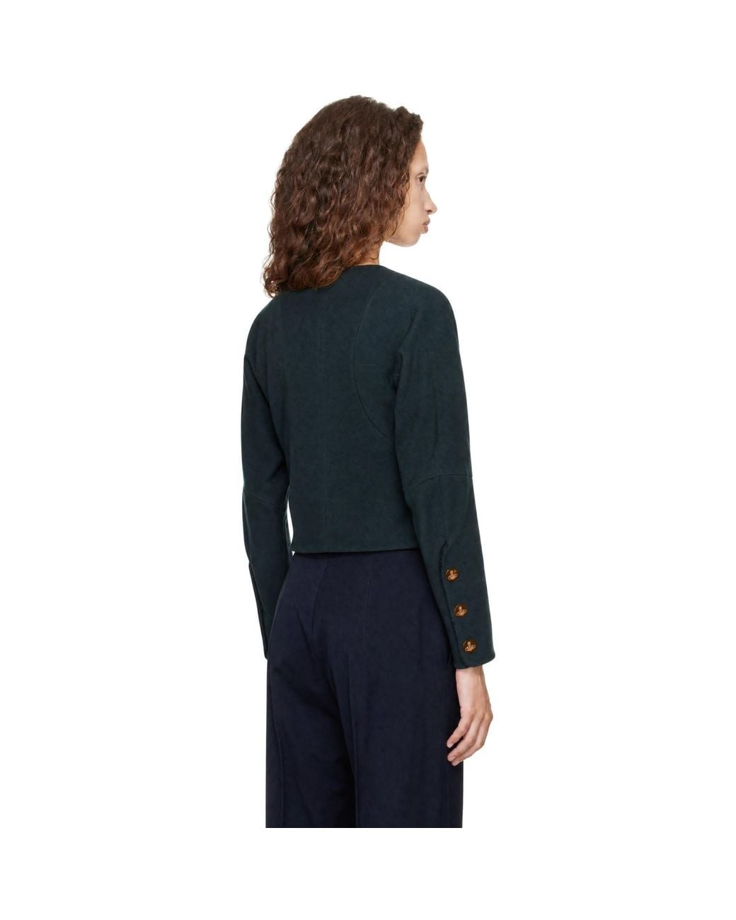 Vivienne Westwood Black Pourpoint Jacket