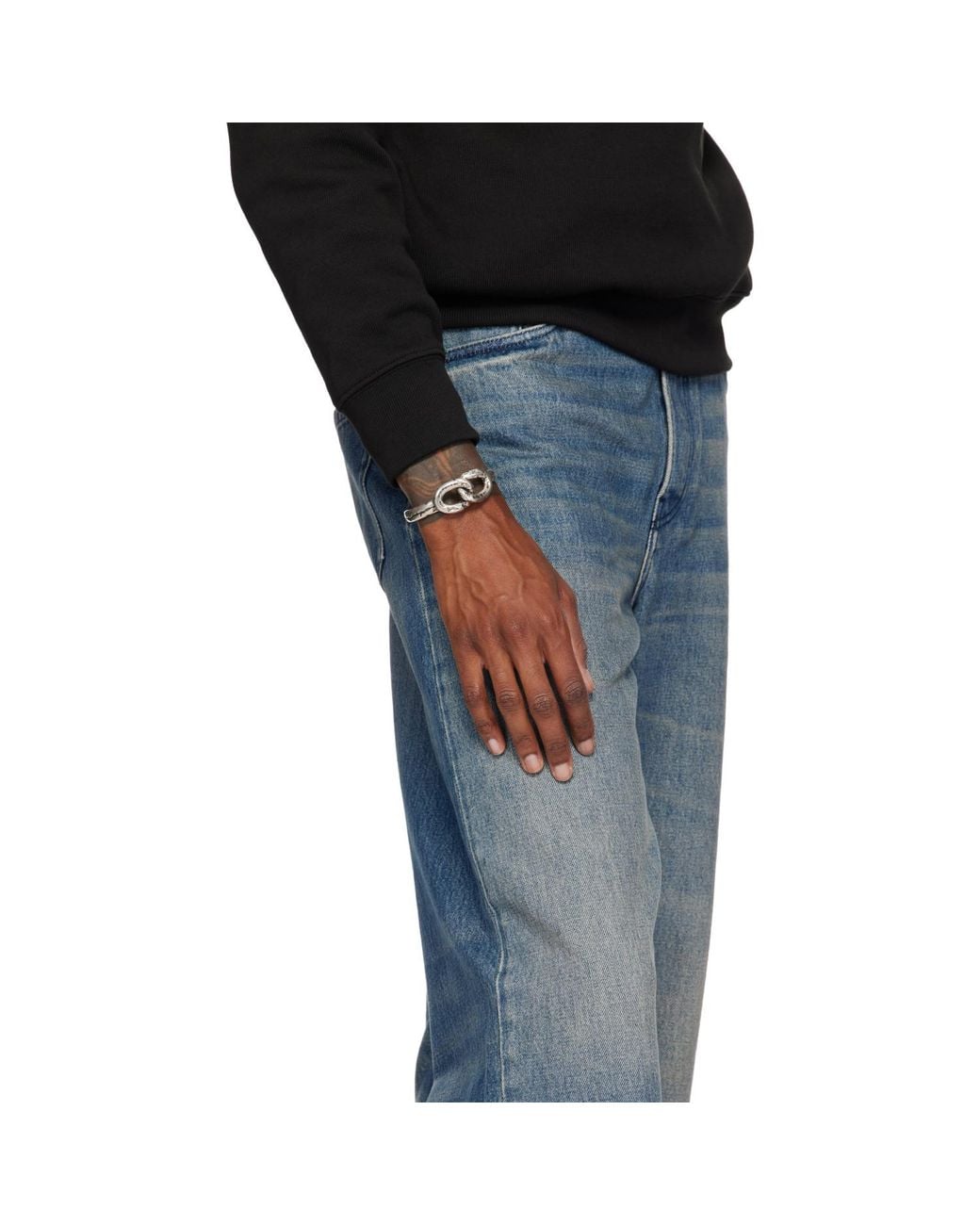 Isabel Marant Metallic Cuff Bracelet for men