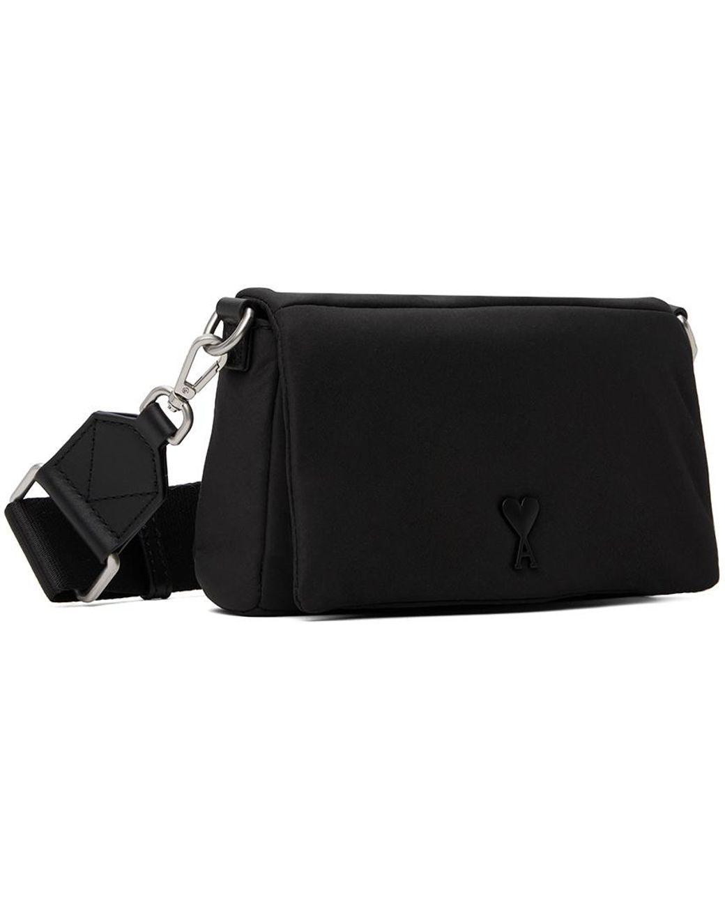 【AMI PARIS】Ami de Coeur Lunch バッグ ロゴ 関税・送料込み AMI Paris Ami De Coeur Lunch Box Bag | Black | FARFETCH