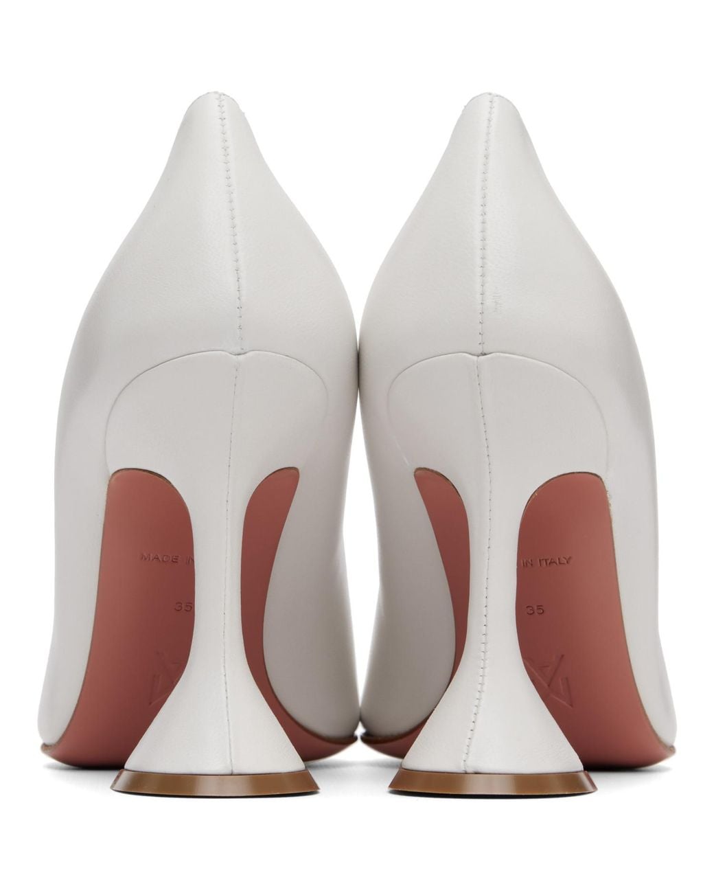 AMINA MUADDI White Ami 95 Heels