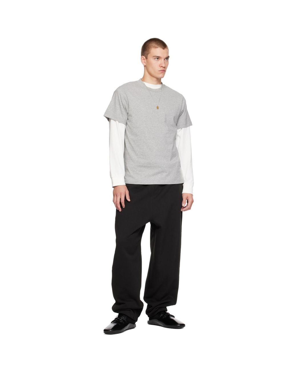 Entire studios Gray Standard T-Shirt for men