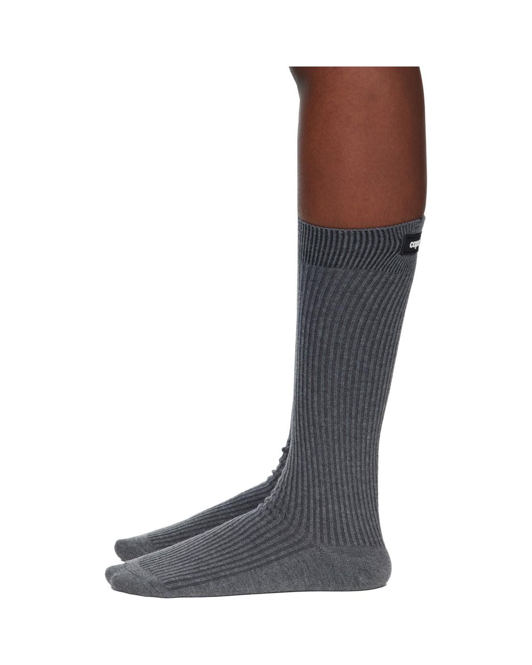 Coperni Blue Knit Socks
