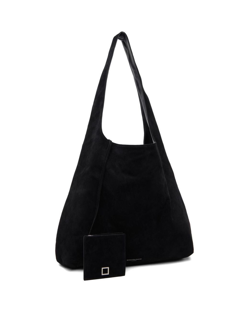 Wooyoungmi Black Suede Tote for men