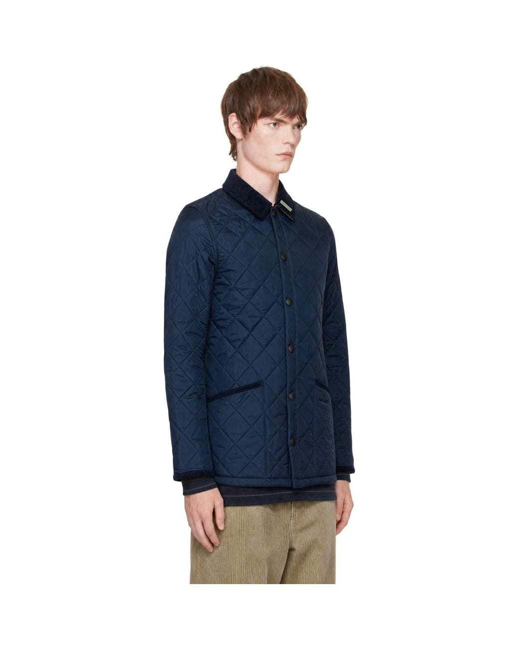Barbour Blue Icons Heritage Quilted Jacket for men