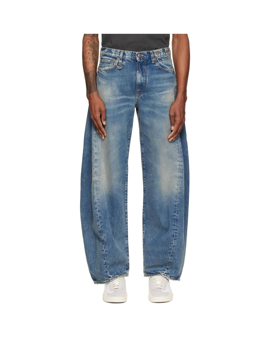 R13 Blue Janine Jeans for men