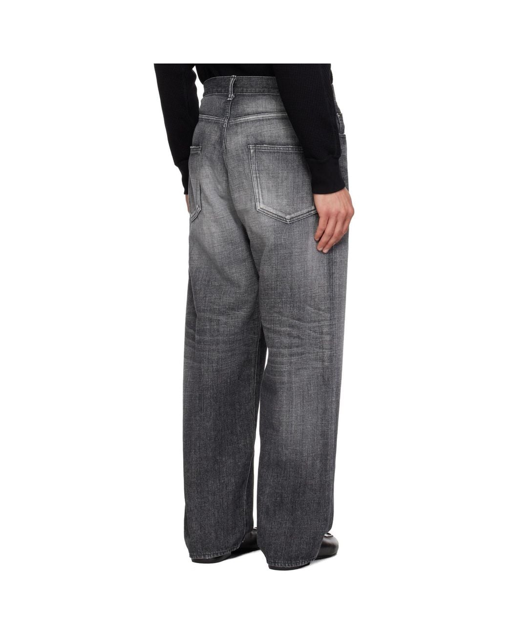 Nanamica Black Selvage Jeans for men