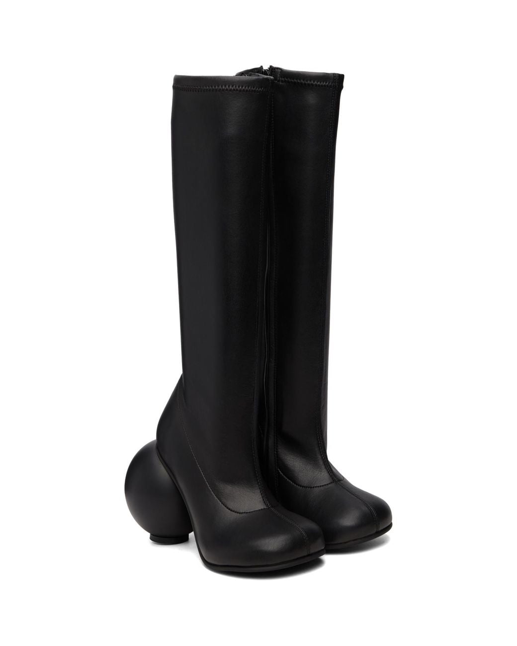 Yume Yume Black Ball Tall Boots