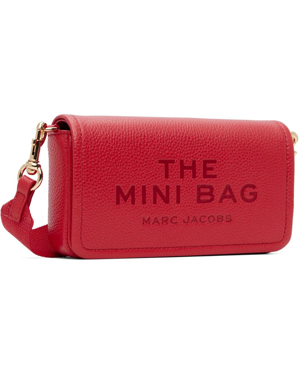 Marc Jacobs Red 'The Leather Mini' Bag