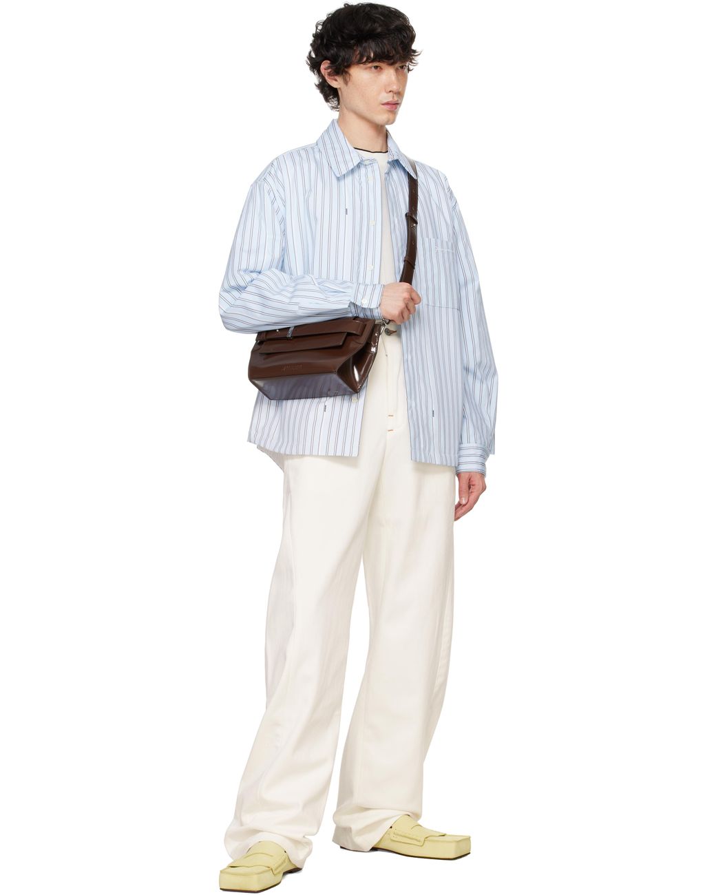 Jacquemus La Casa 'Le Messenger Capri' Bag in Black for Men | Lyst