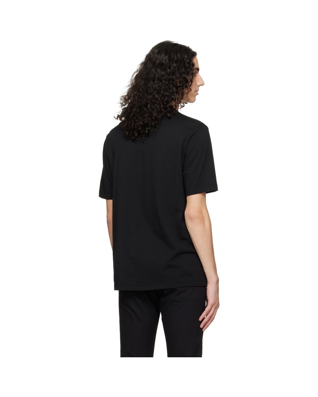 Boss Black Three-Pack Crew-Neck Cotton T-Shirts for men