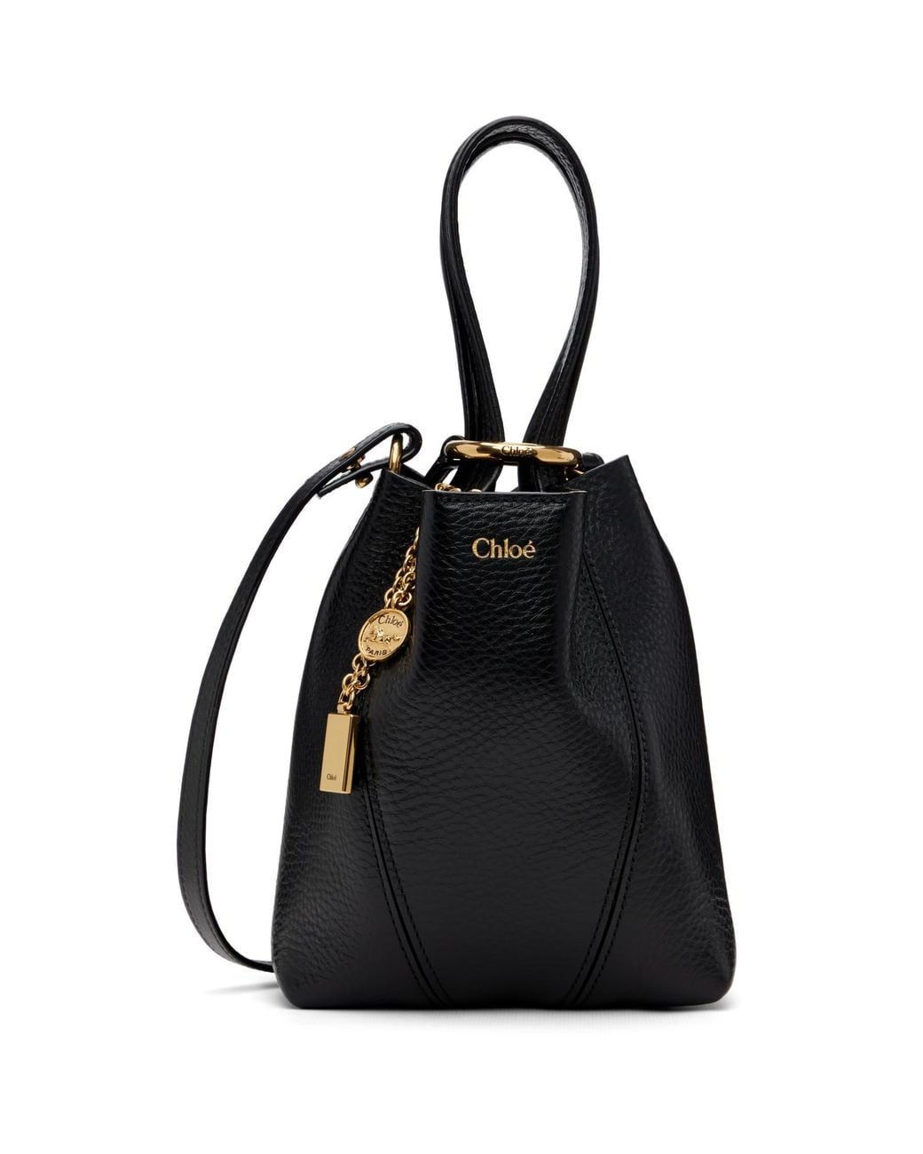 Chloé Black Small Spin' Tote