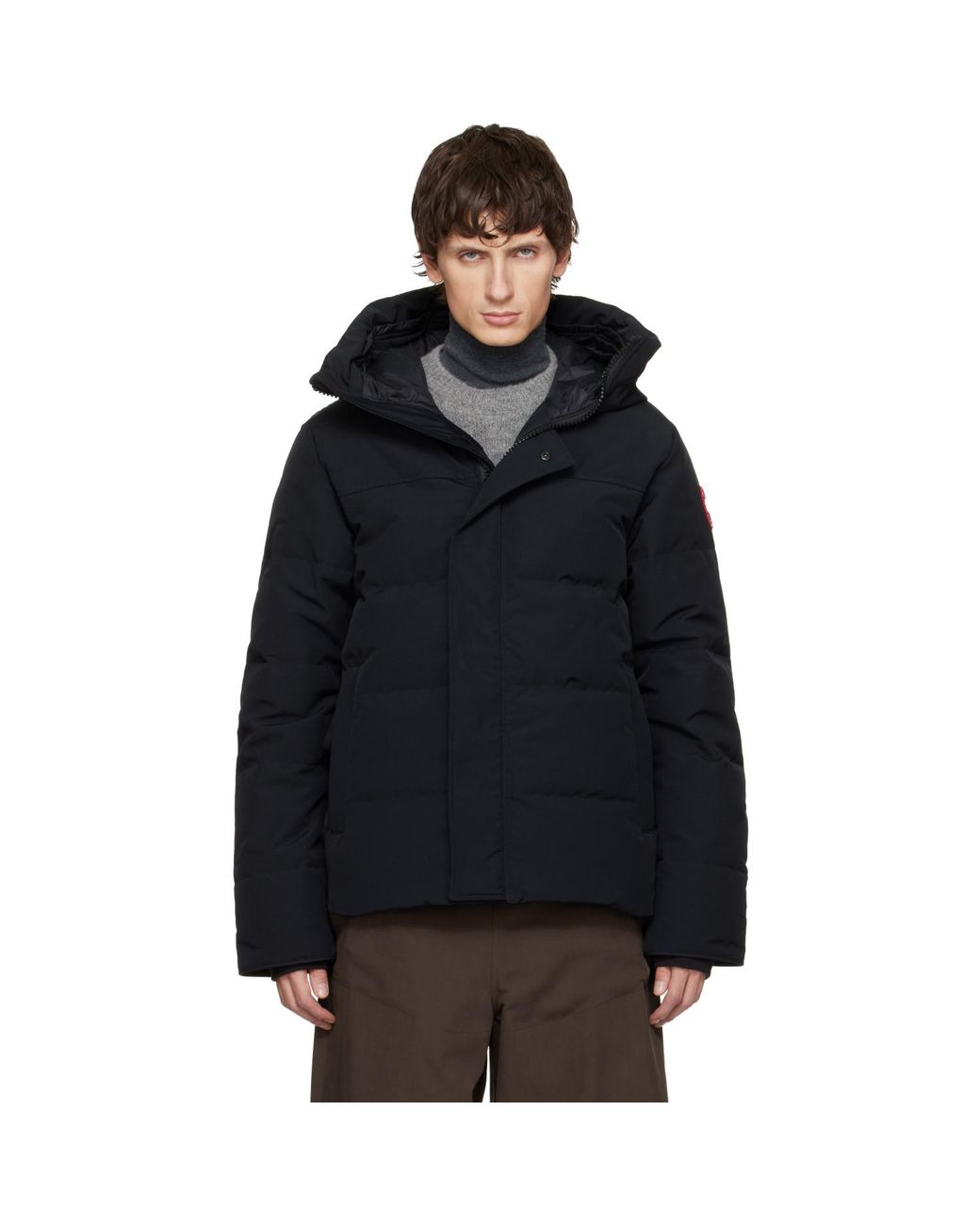 Canada Goose Black Macmillan Down Jacket for men
