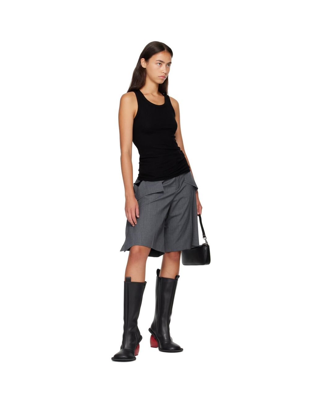Yume Yume Black Love Tall Boots