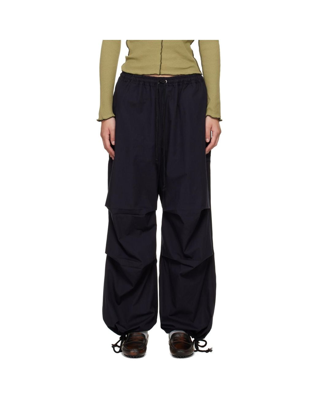 Baserange Black Uro Lounge Pants