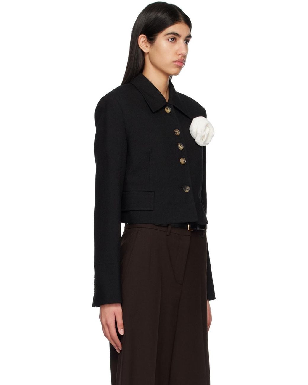 RECTO. Black Hospel Jacket