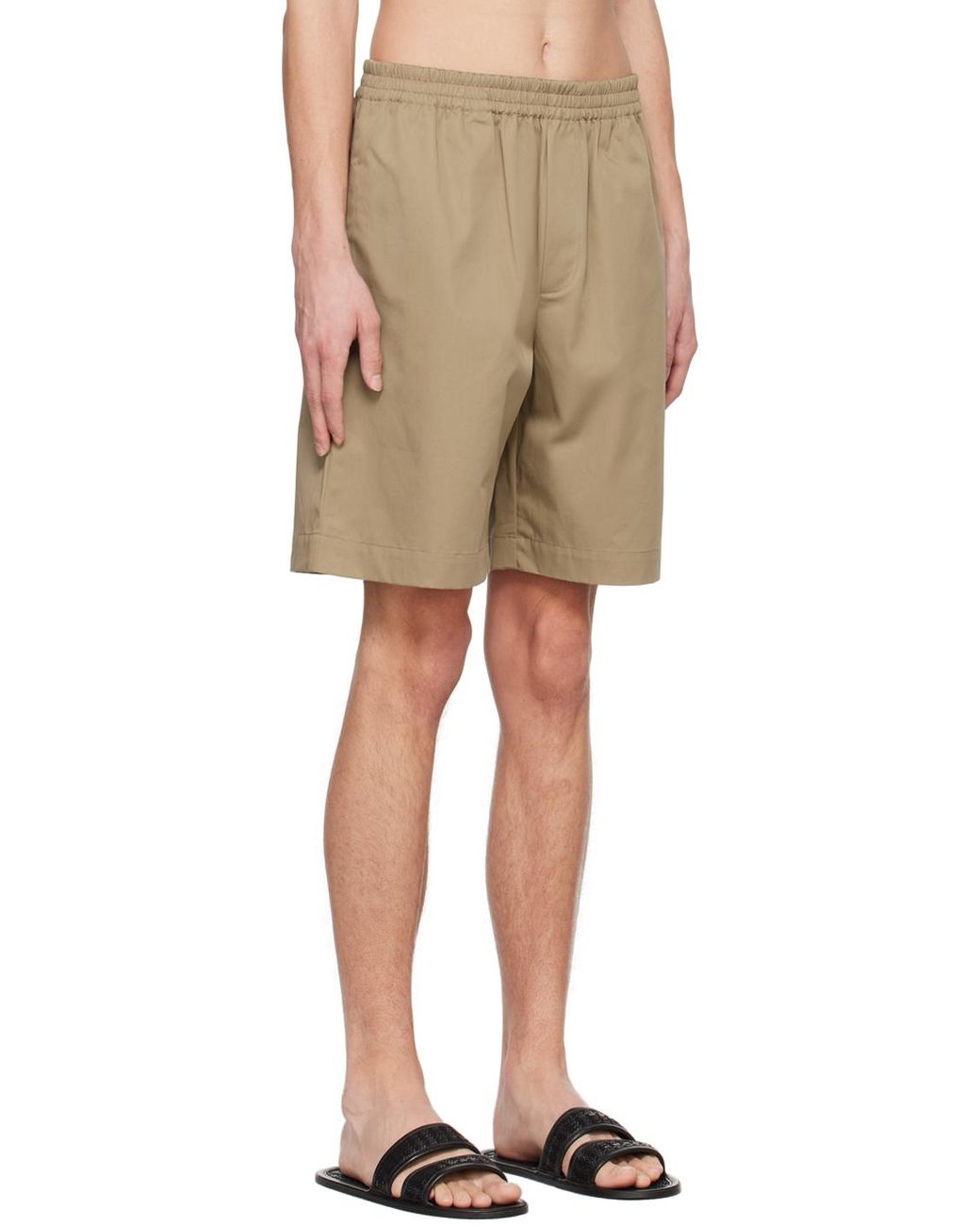Rohe Elasticized Waistband Shorts in Natural for Men