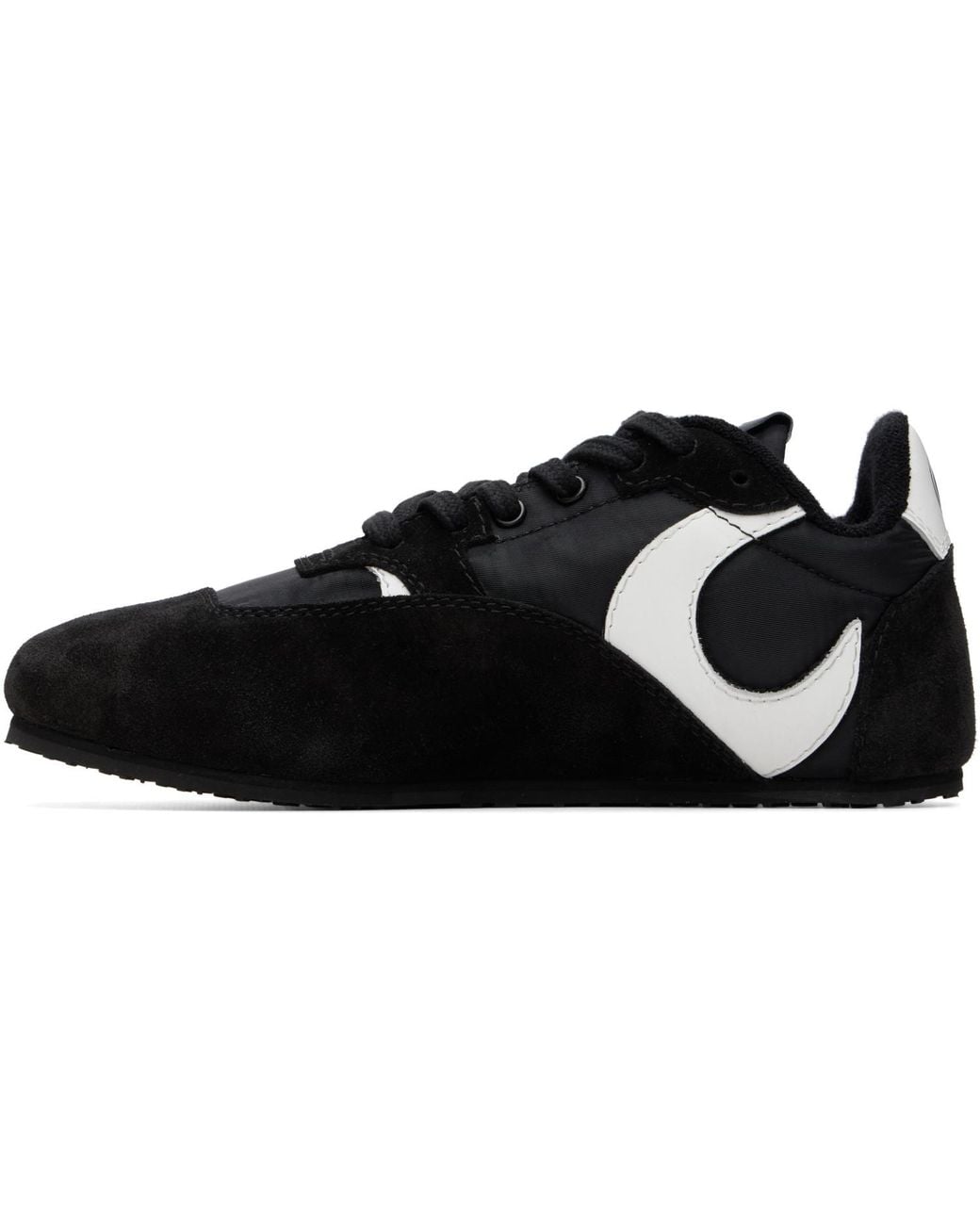 MARINE SERRE Black Ms Rise Iii Sneakers