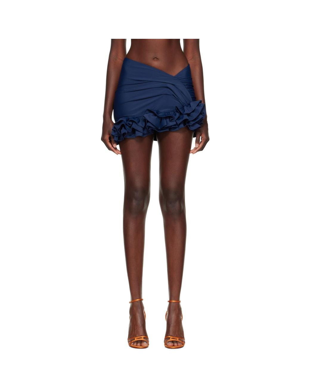 Jacquemus Blue 'The Playa' Miniskirt