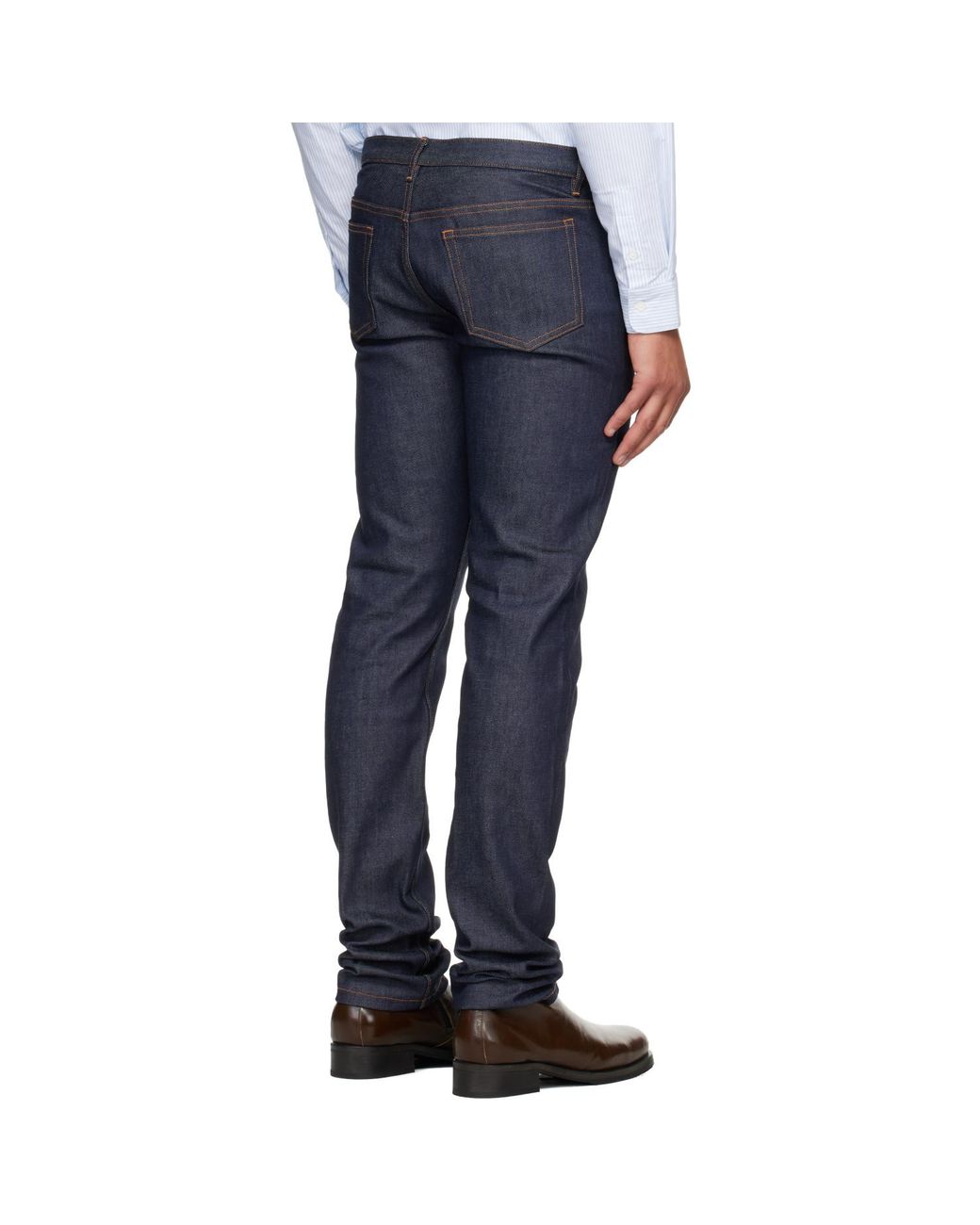 A.P.C. Blue Petit Standard Jeans for men