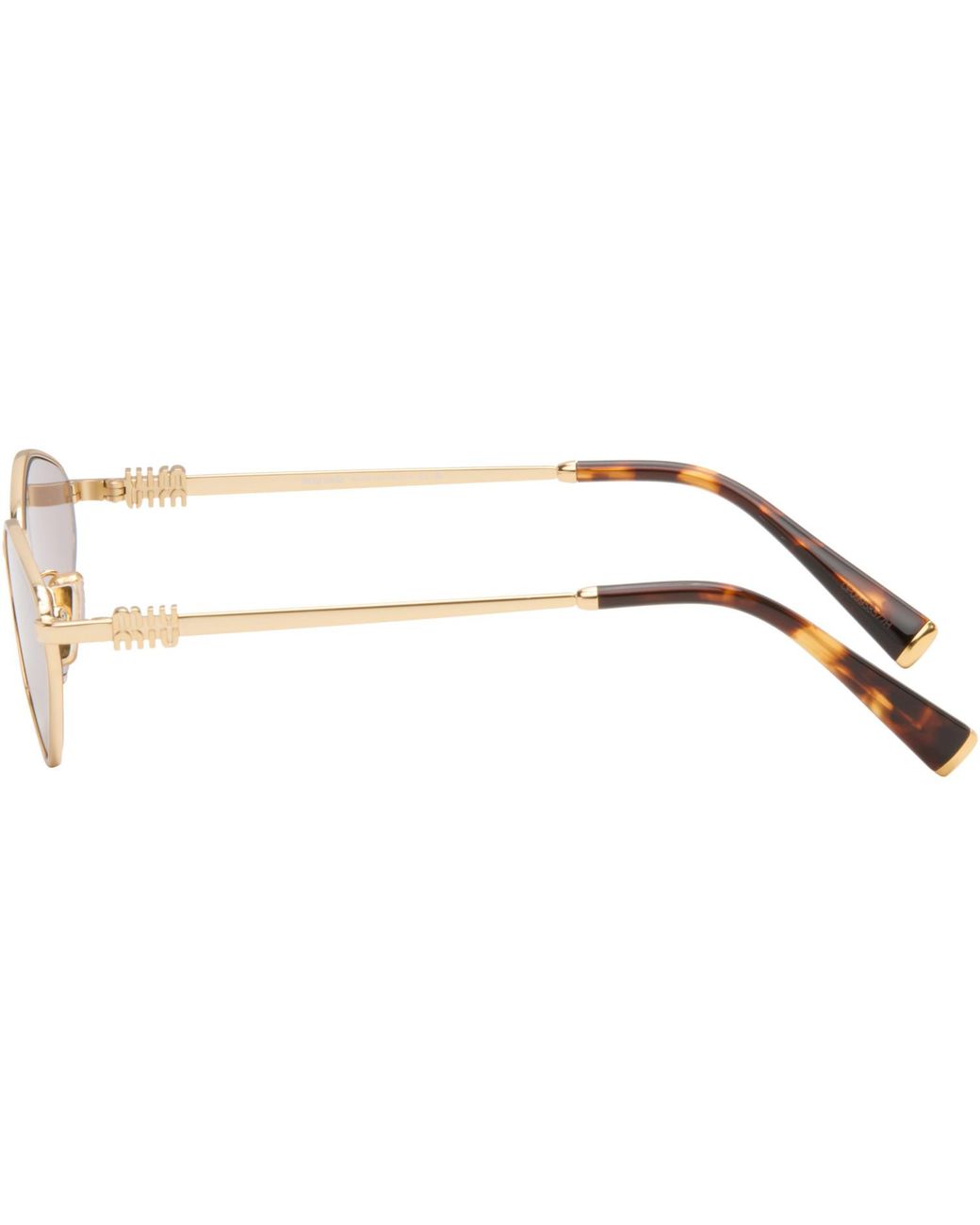 Miu Miu Pink 'Miu Miu Logo' Sunglasses