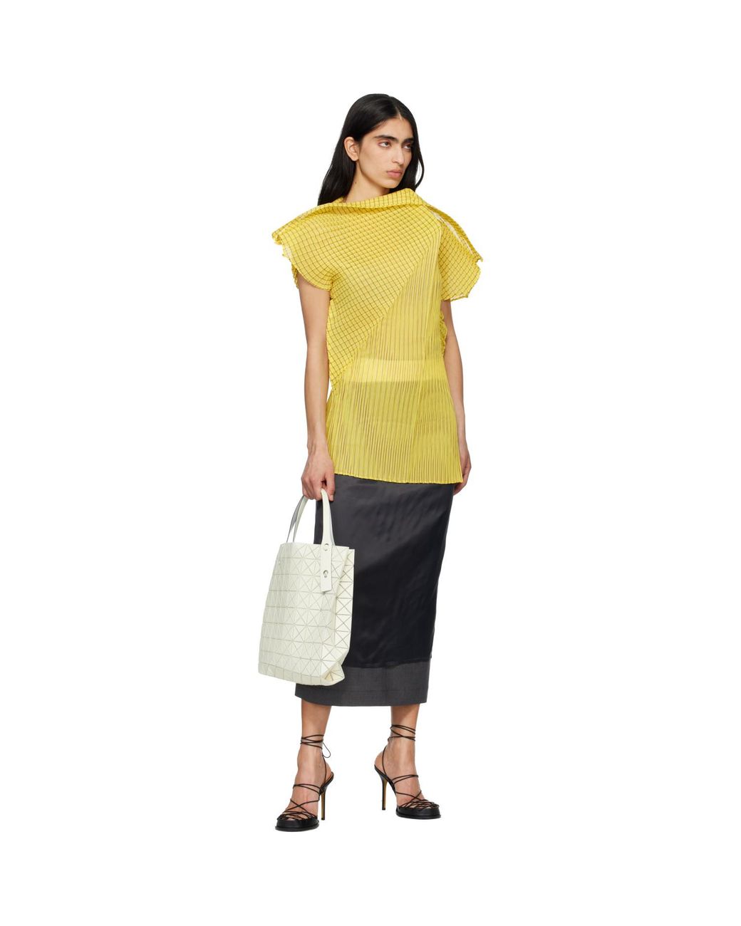 Issey Miyake Natural Off- Prism Plus Tote